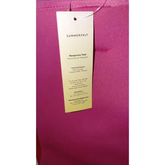 Summersalt Neoprene Tote NWT - Picture 3 of 5